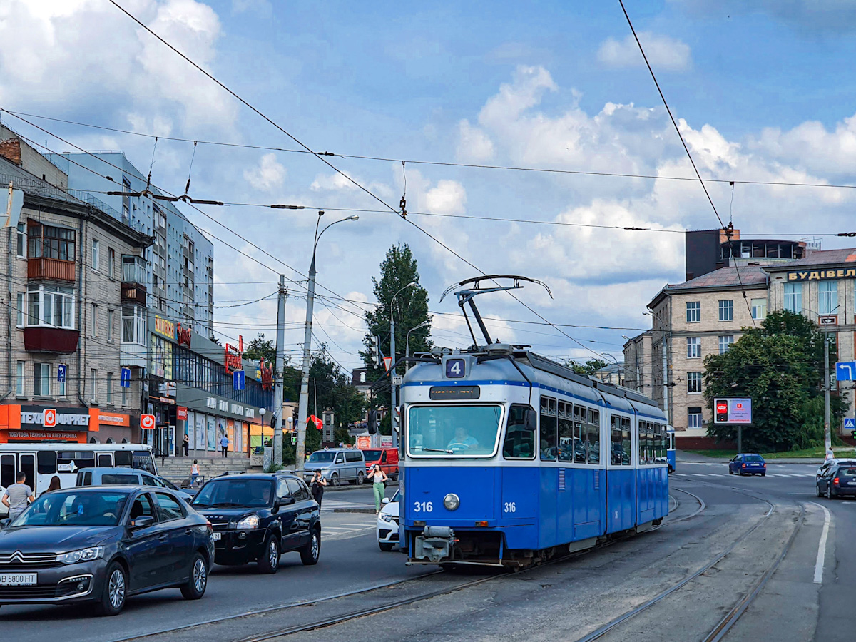 Винница, SWS/SIG/BBC Be 4/6 "Mirage" № 316