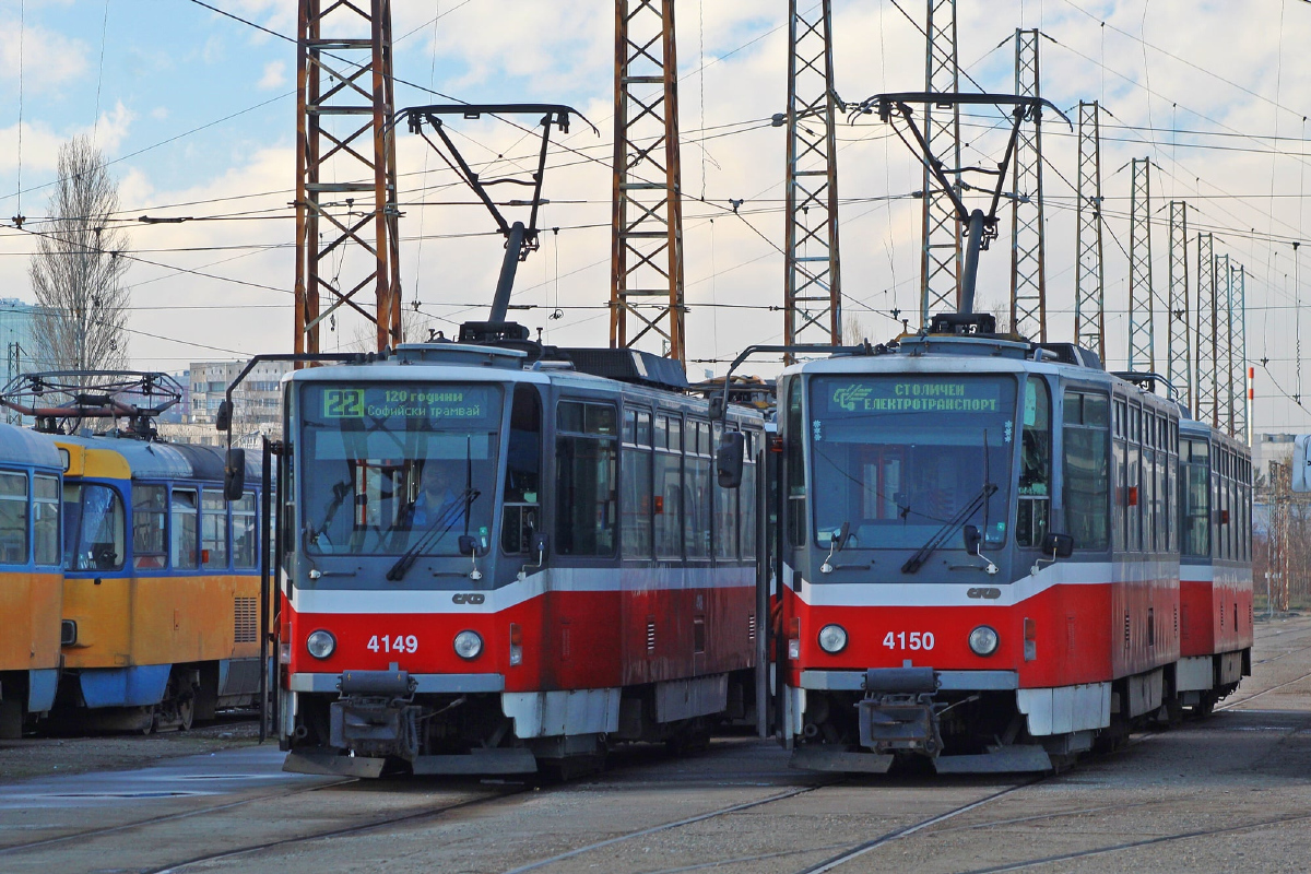 Софія, Tatra T6A5 № 4149; Софія, Tatra T6A5 № 4150 Софія, Tatra T6A5 № 4149; Софія, Tatra T6A5 № 4150