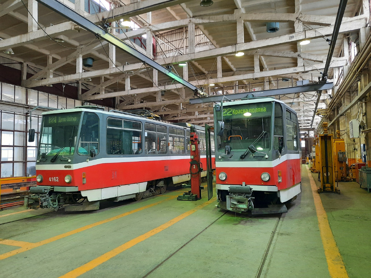 索菲亞, Tatra T6A5 # 4162; 索菲亞, Tatra T6A5 # 4185