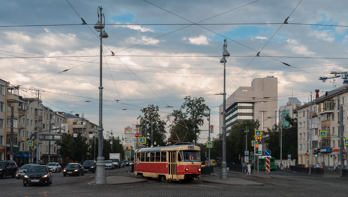 Yekaterinburg, Tatra T3SU (2-door) # 502