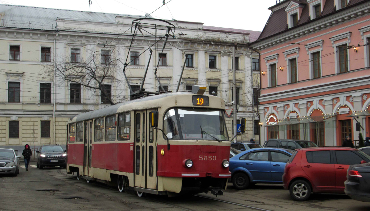 Kyjev, Tatra T3SU č. 5850 Kyjev, Tatra T3SU č. 5850