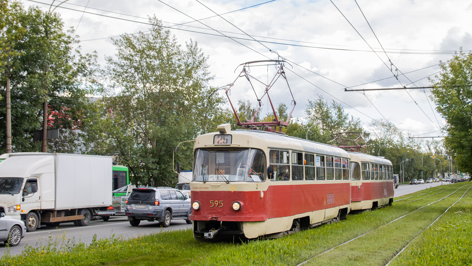 Екатеринбург, Tatra T3SU № 595