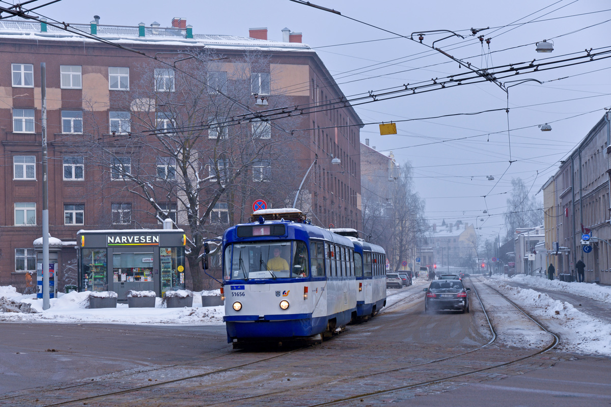 Рига, Tatra T3A № 51656