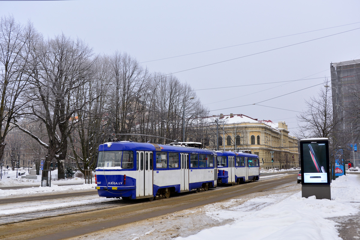 Рига, Tatra T3A № 51667