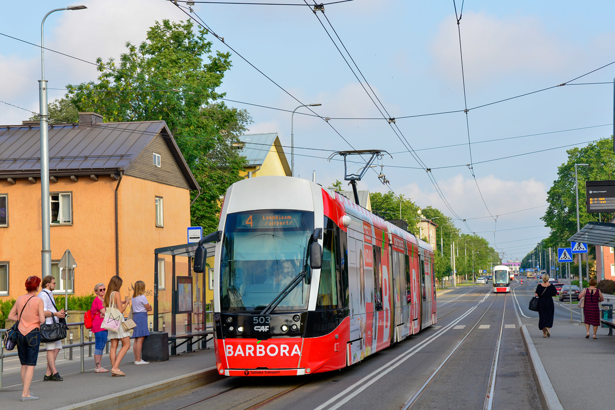 Таллин, CAF Urbos AXL № 503