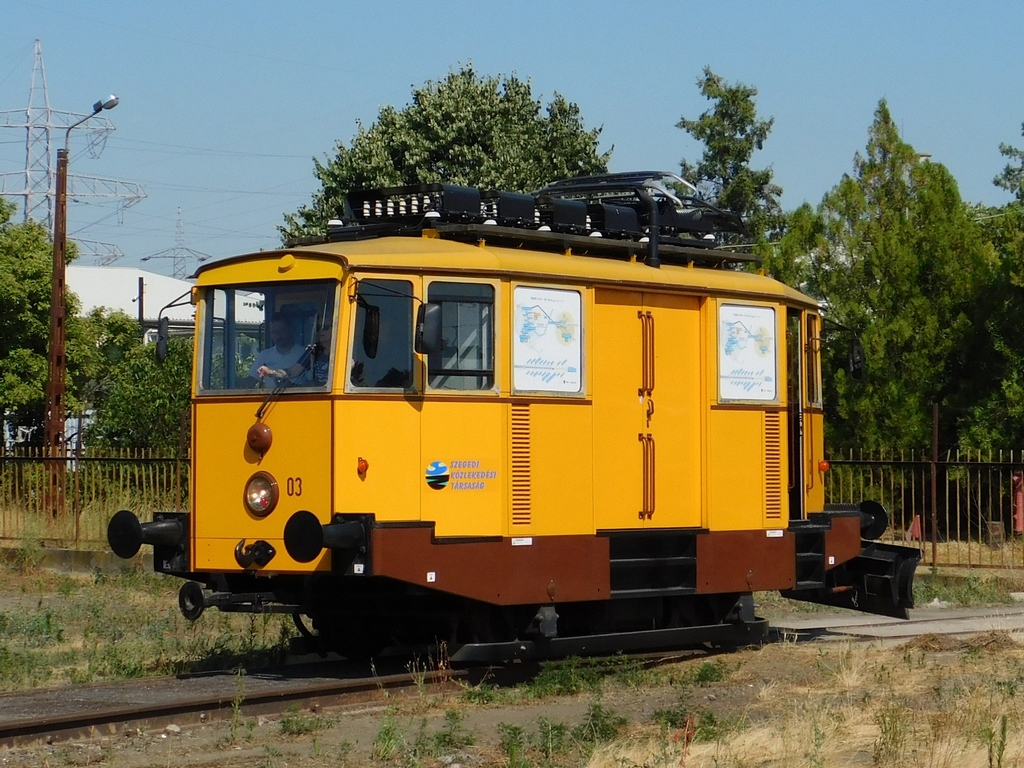 Szeged, Electric locomotive # 03