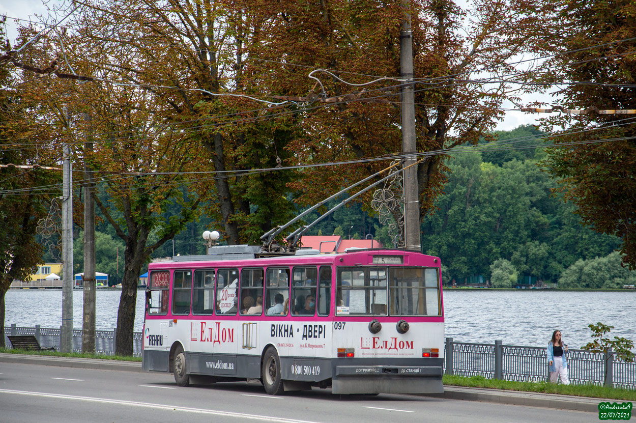 Тернополь, Škoda 14Tr02/6 № 097
