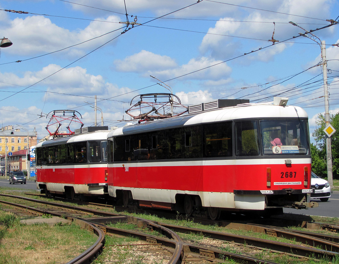 Nizhny Novgorod, Tatra T3SU Br. 2687