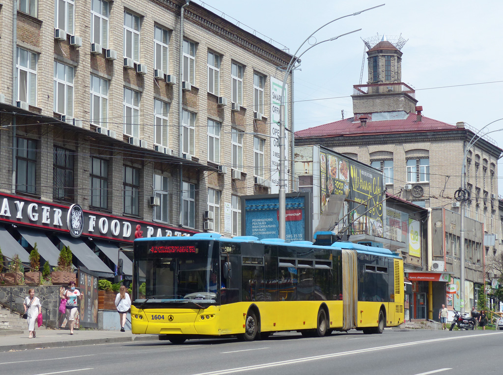 Киев, ЛАЗ E301D1 № 1604