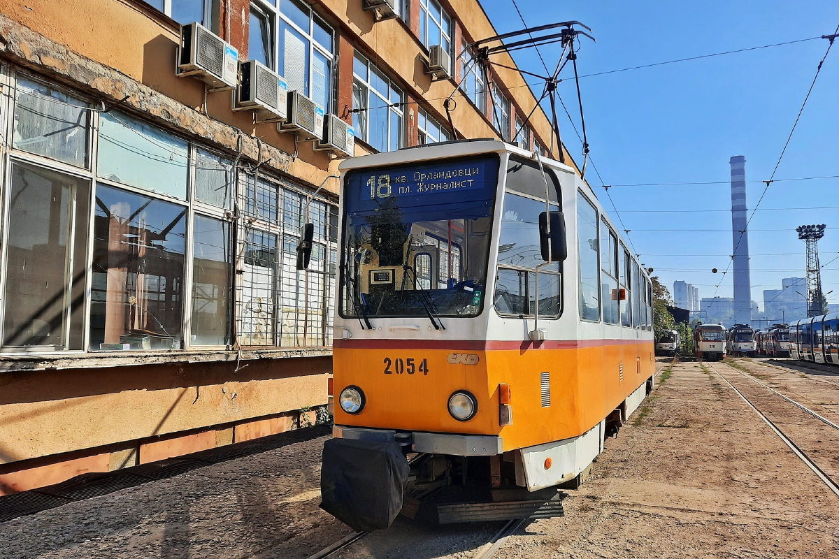 Sofia, Tatra T6A2SF # 2054 Sofia, Tatra T6A2SF # 2054
