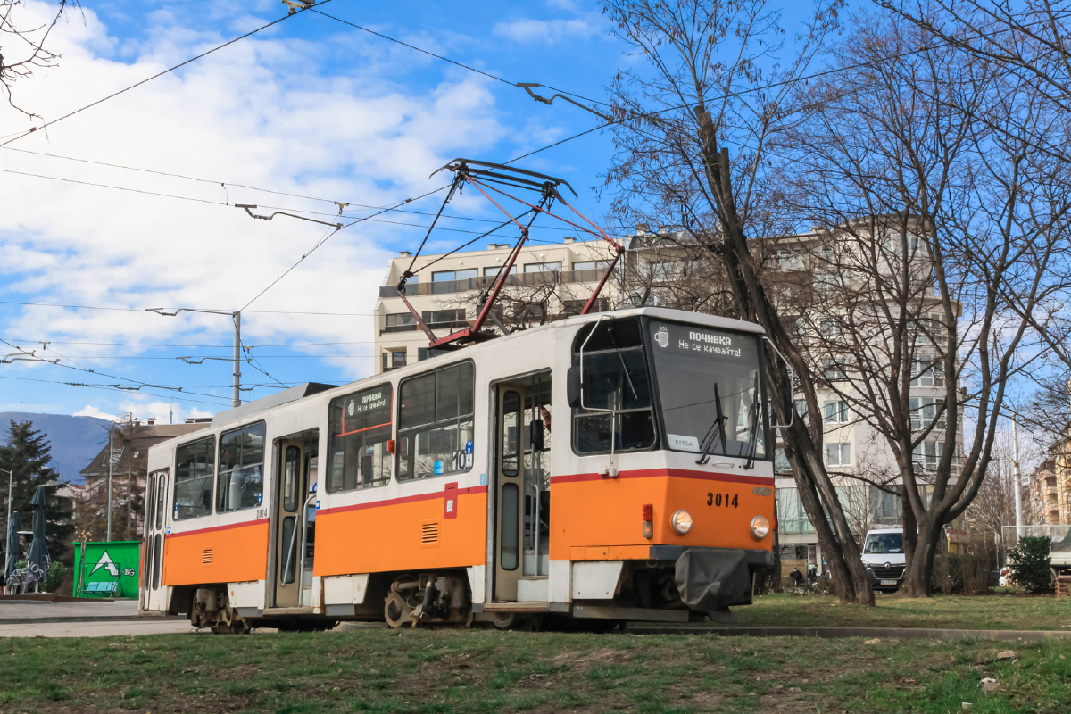 Sofia, Tatra T6A2B № 3014 Sofia, Tatra T6A2B № 3014