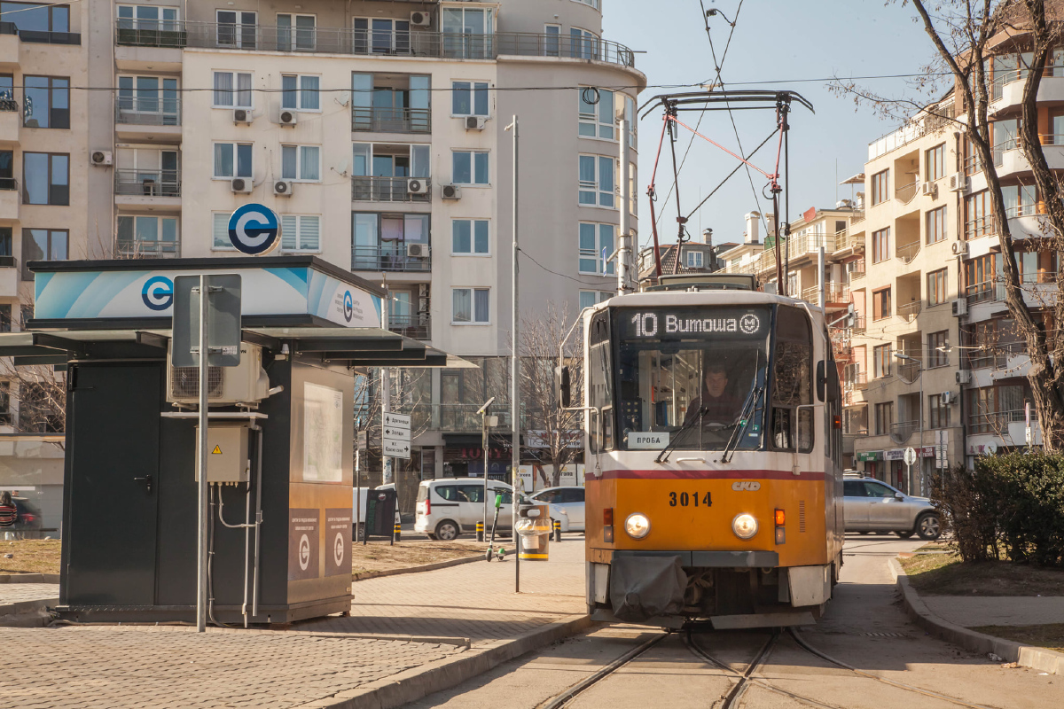 Sofia, Tatra T6A2B # 3014 Sofia, Tatra T6A2B # 3014