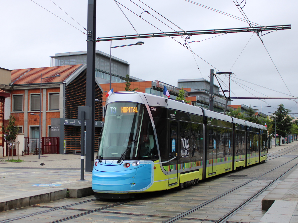 Saint-Etienne, CAF Urbos 3 nr. 950