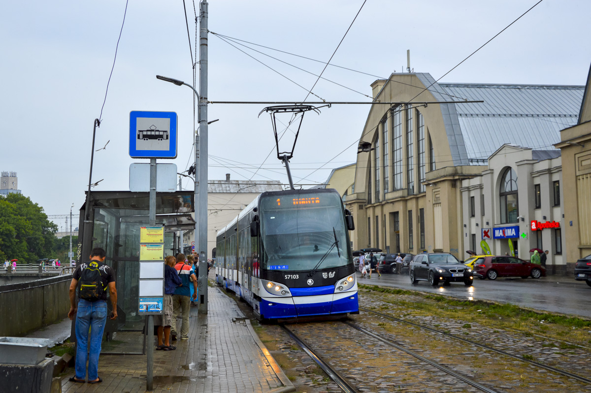 Рига, Škoda 15T ForCity Alfa Riga № 57103; Рига — Разные фотографии