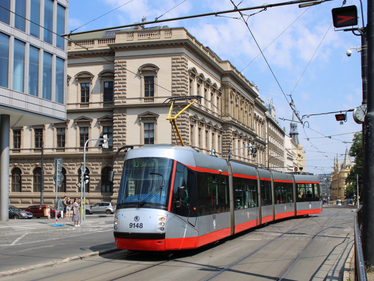 Прага, Škoda 14T Elektra № 9148