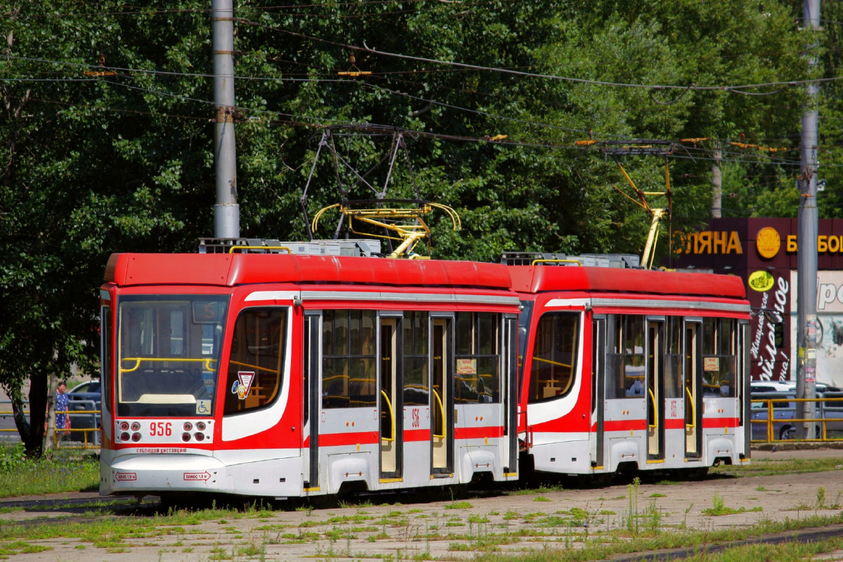 Samara, 71-623-02.01 Nr 956; Samara — Terminus stations and loops (tramway)