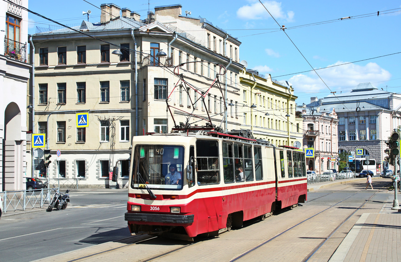 Санкт-Петербург, ЛВС-86К-М № 3056