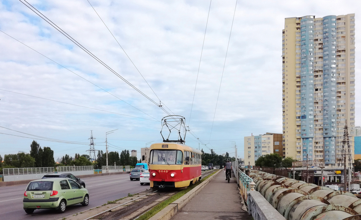 Киев, Tatra T3SU № 5640