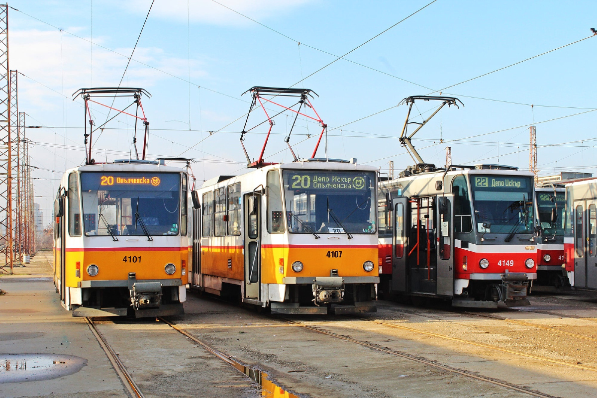 София, Tatra T6B5B № 4101 София, Tatra T6B5B № 4101