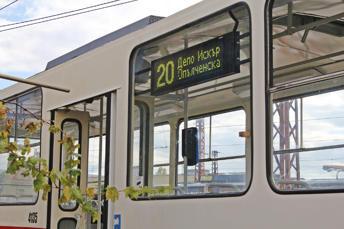 София, Tatra T6B5B № 4135; София — Обновяване и настройка на ИБИС системите на превозните средства — 2017 — 2022