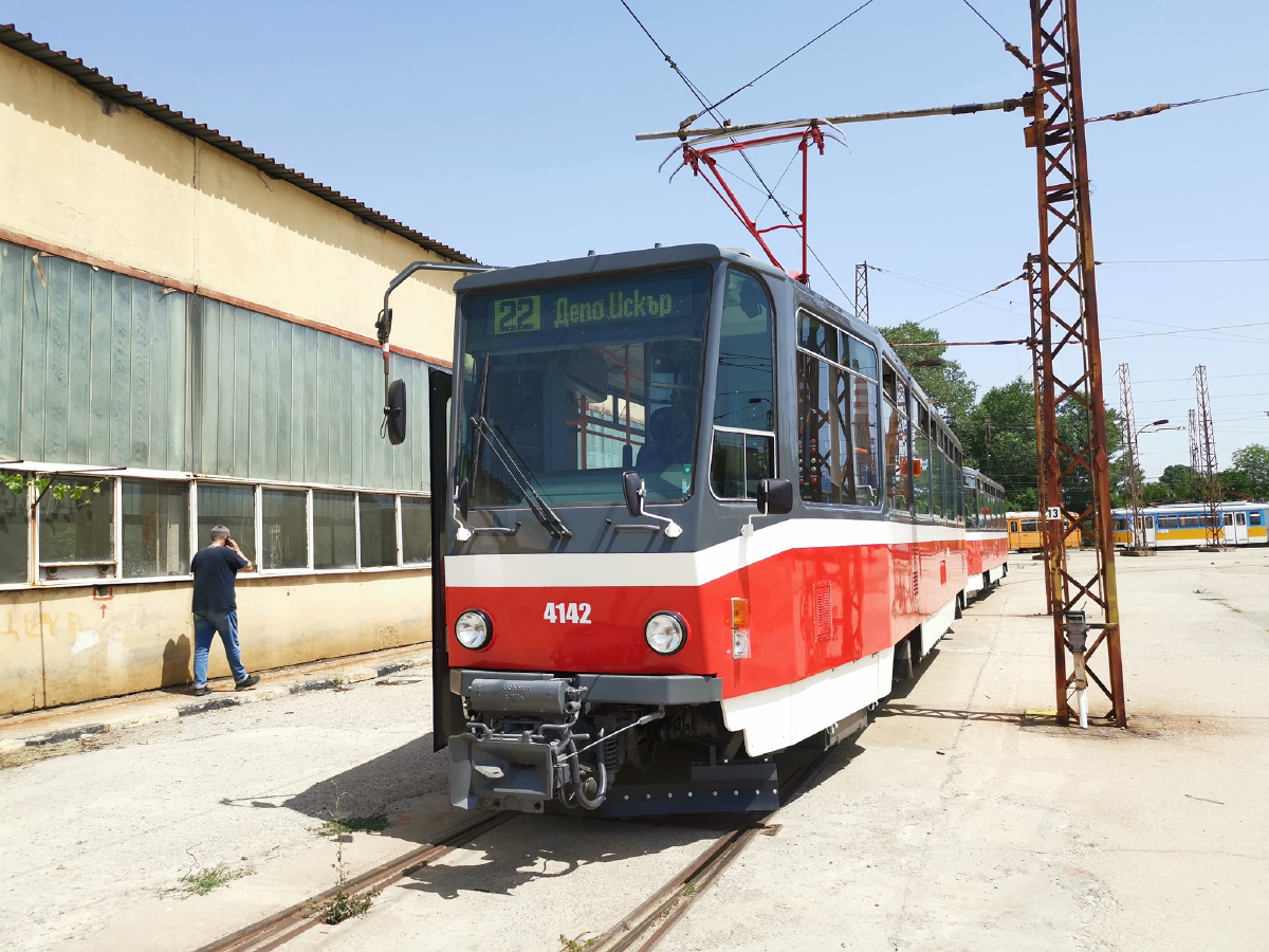 София, Tatra T6A5 № 4142 София, Tatra T6A5 № 4142