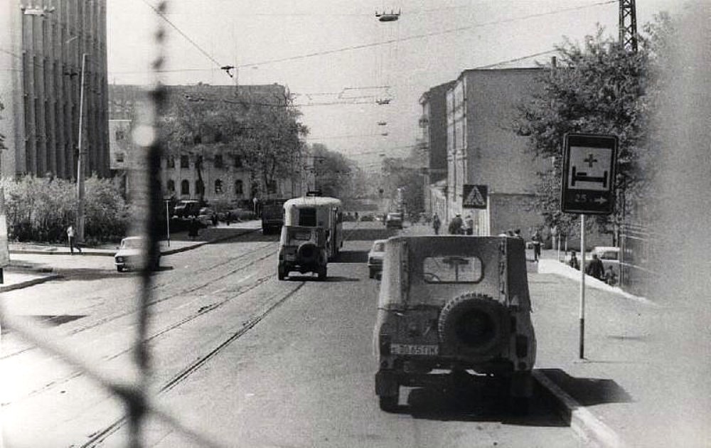 Владивосток — Исторические фотографии — трамвай (1971-1990)