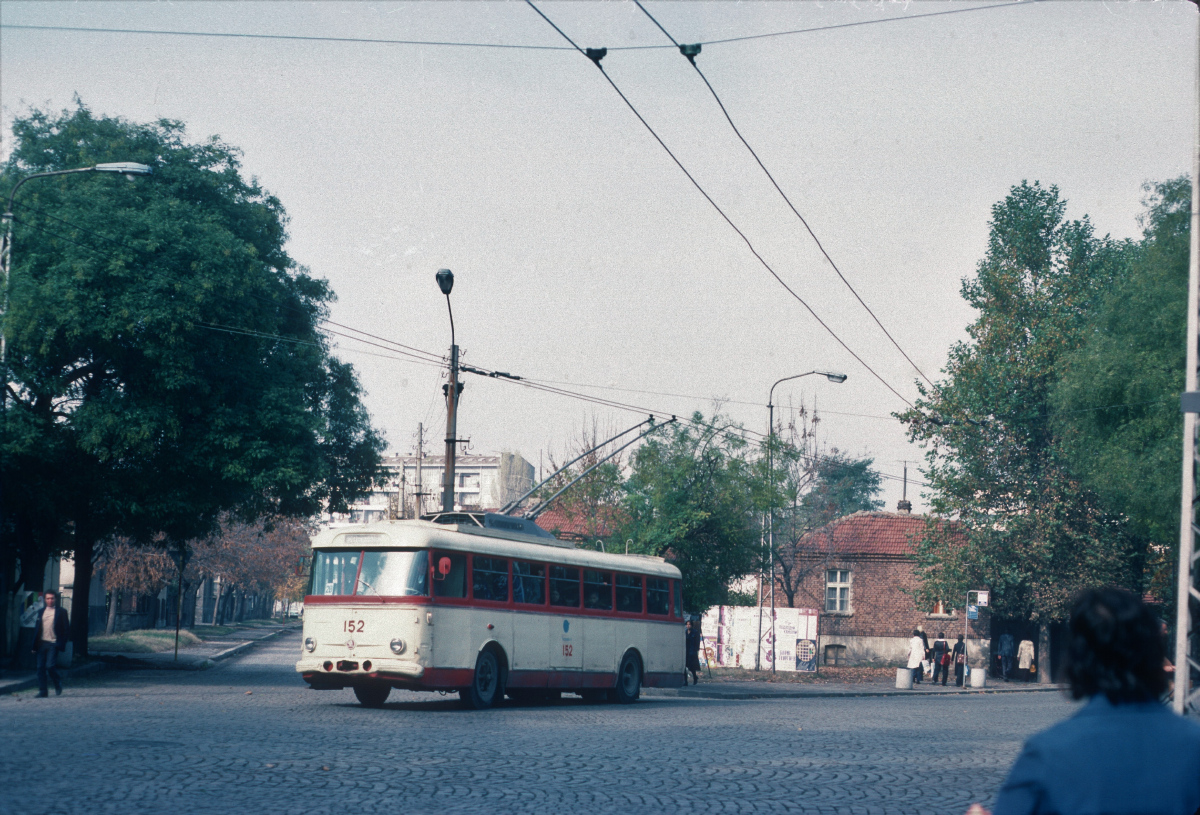 Plovdiv, Škoda 9Tr12 č. 152; Plovdiv — Historical —  Тrolleybus photos Plovdiv, Škoda 9Tr12 č. 152; Plovdiv — Historical —  Тrolleybus photos