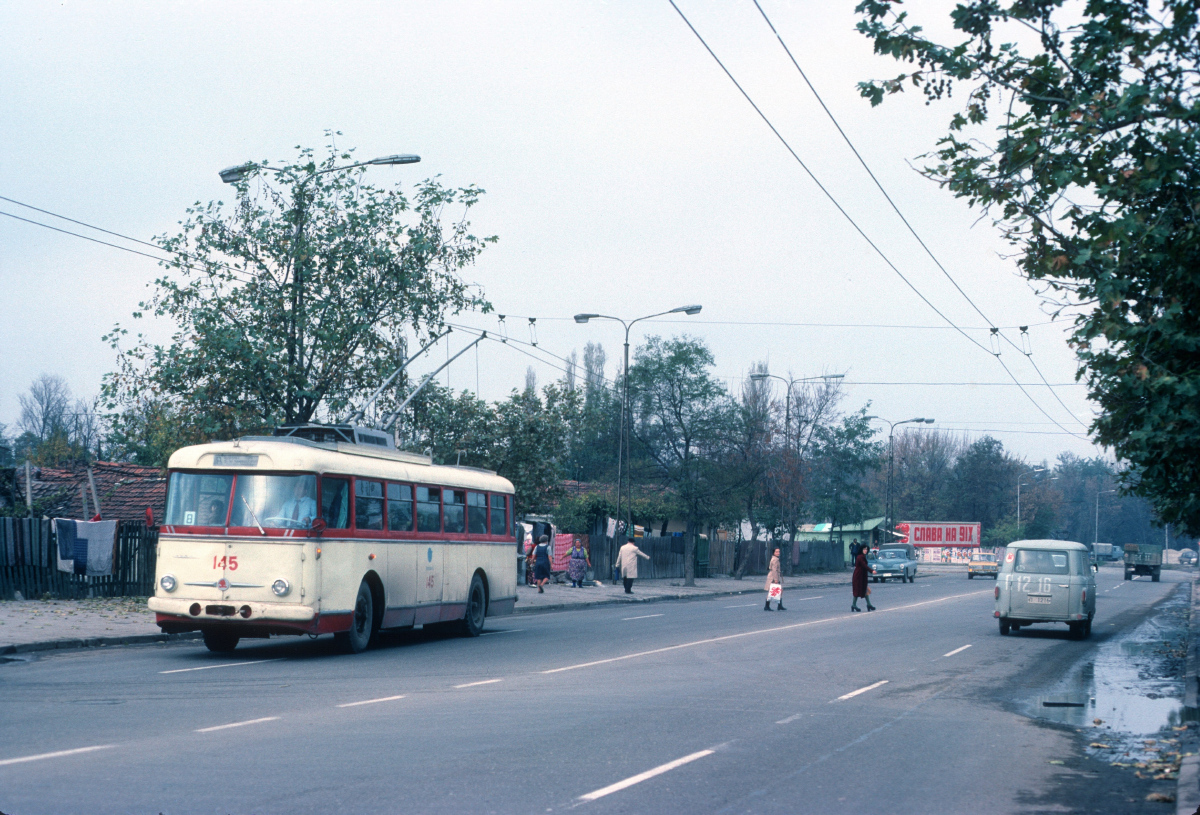 Plovdiv, Škoda 9Tr11 č. 145; Plovdiv — Historical —  Тrolleybus photos Plovdiv, Škoda 9Tr11 č. 145; Plovdiv — Historical —  Тrolleybus photos