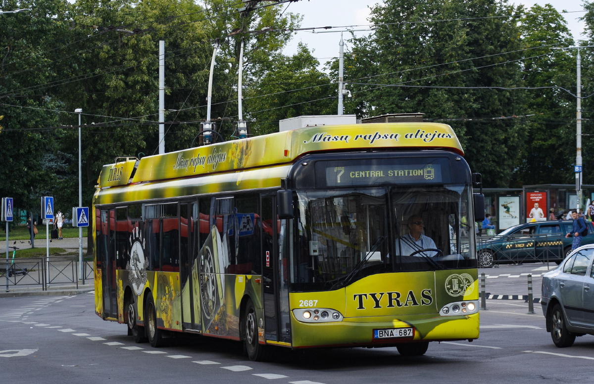 Viļņa, Solaris Trollino II 15 AC № 2687