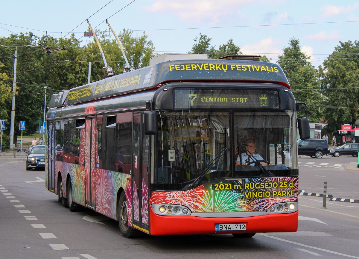 Vilnius, Solaris Trollino II 15 AC № 2712