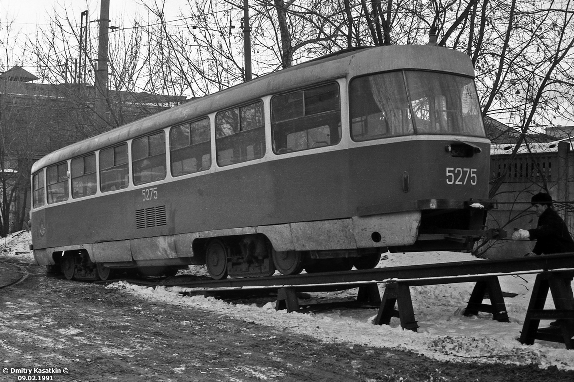 Москва, Tatra T3SU № 5275