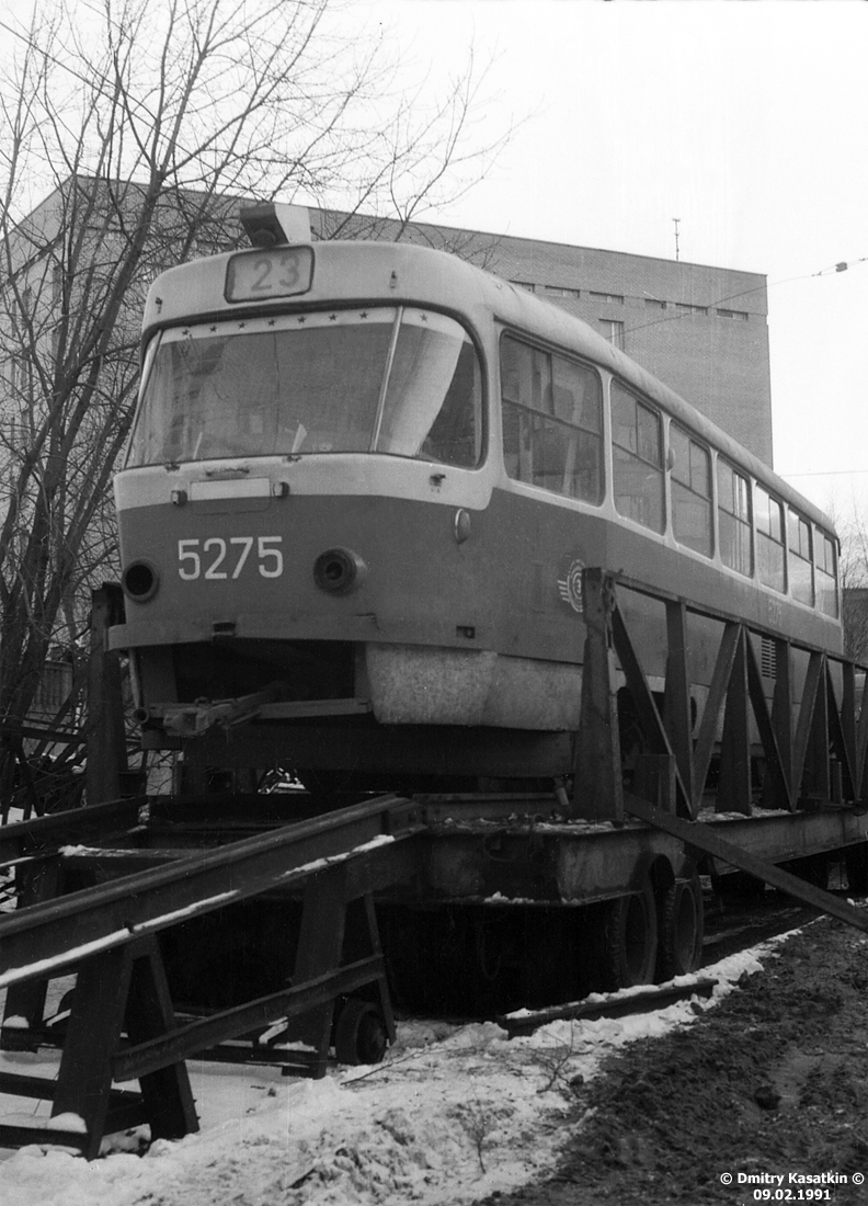 Москва, Tatra T3SU № 5275