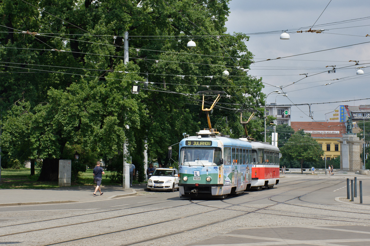 Брно, Tatra T3R.PV № 1658