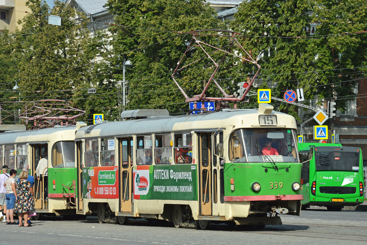 Екатеринбург, Tatra T3SU № 339