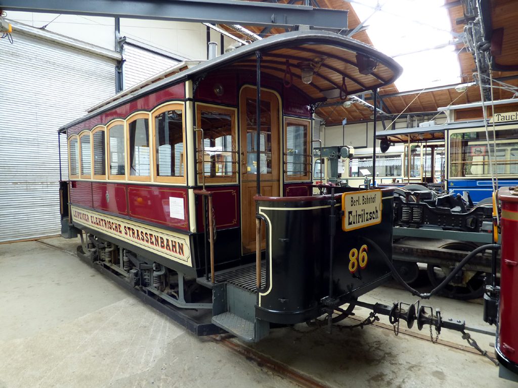 Leipzig, Steinfurt 2-axle trailer car № 86