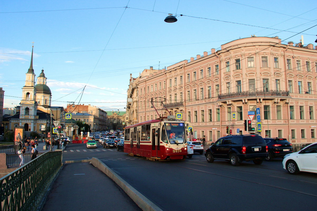 Санкт-Петербург, 71-134А (ЛМ-99АВН) № 3910