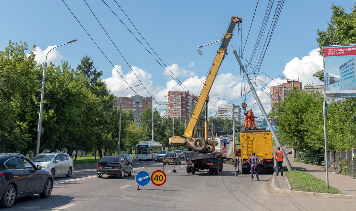 Красноярск, БКМ 321 № 1078; Красноярск — ДТП и происшествия
