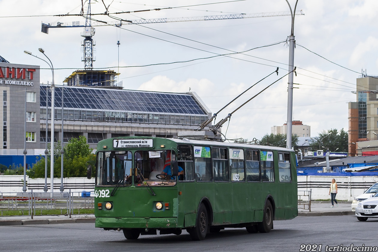 Новосибирск, ЗиУ-682Г [Г00] № 4092