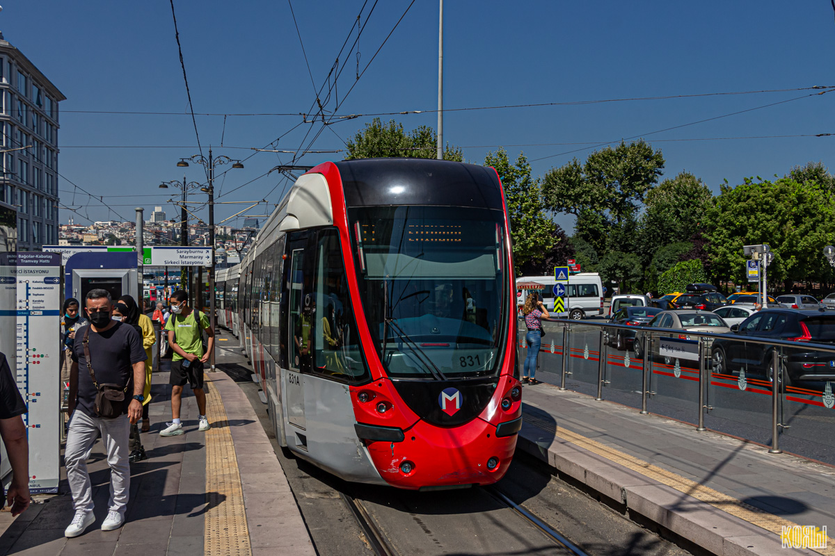 Стамбул, Alstom Citadis 304 № 831