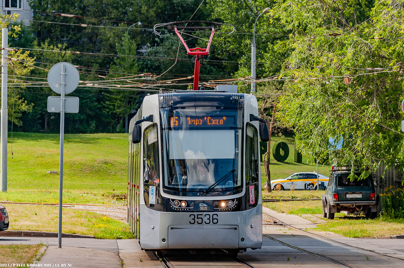 Москва, 71-414 (Pesa Fokstrot) № 3536