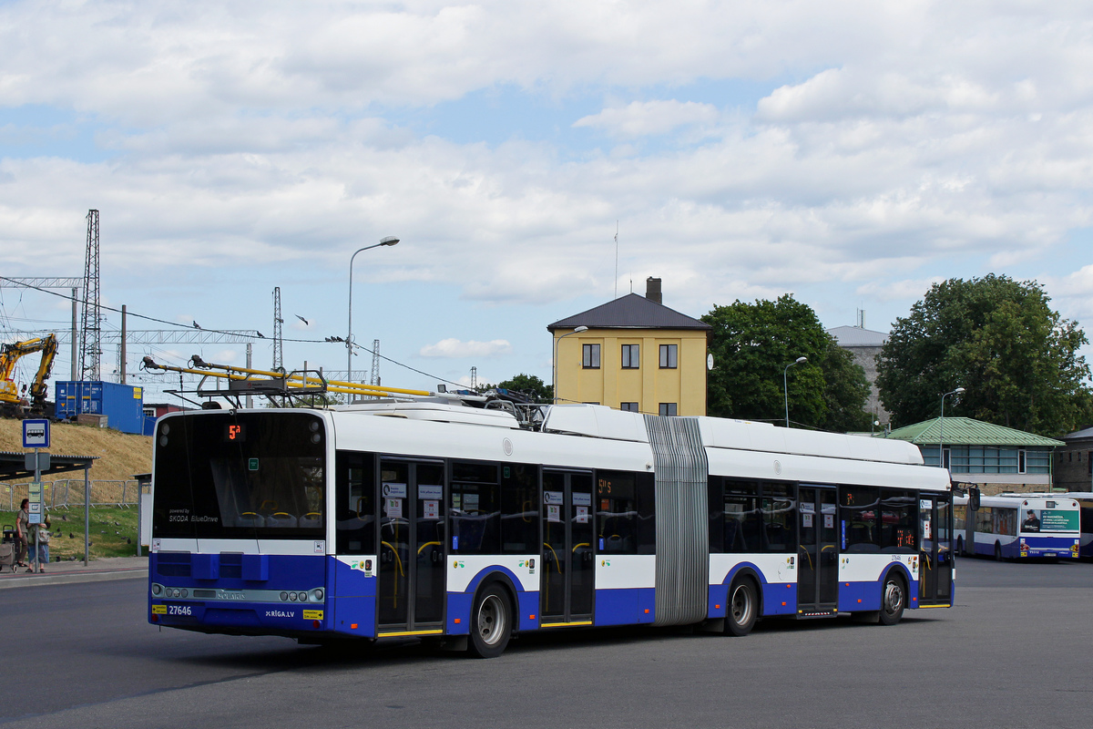 Рига, Škoda 27Tr Solaris III № 27646