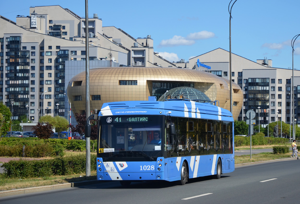 Санкт-Петербург, Тролза-5265.08 «Мегаполис» № 1028