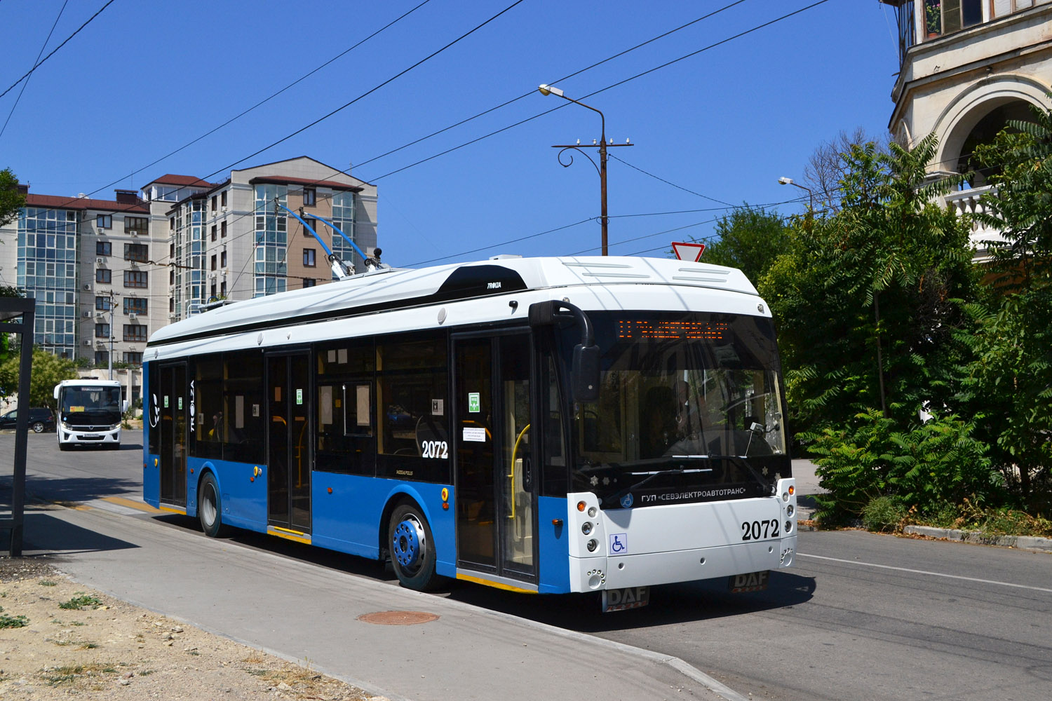 Sevastopole, Trolza-5265.03 “Megapolis” № 2072 Sevastopole, Trolza-5265.03 “Megapolis” № 2072