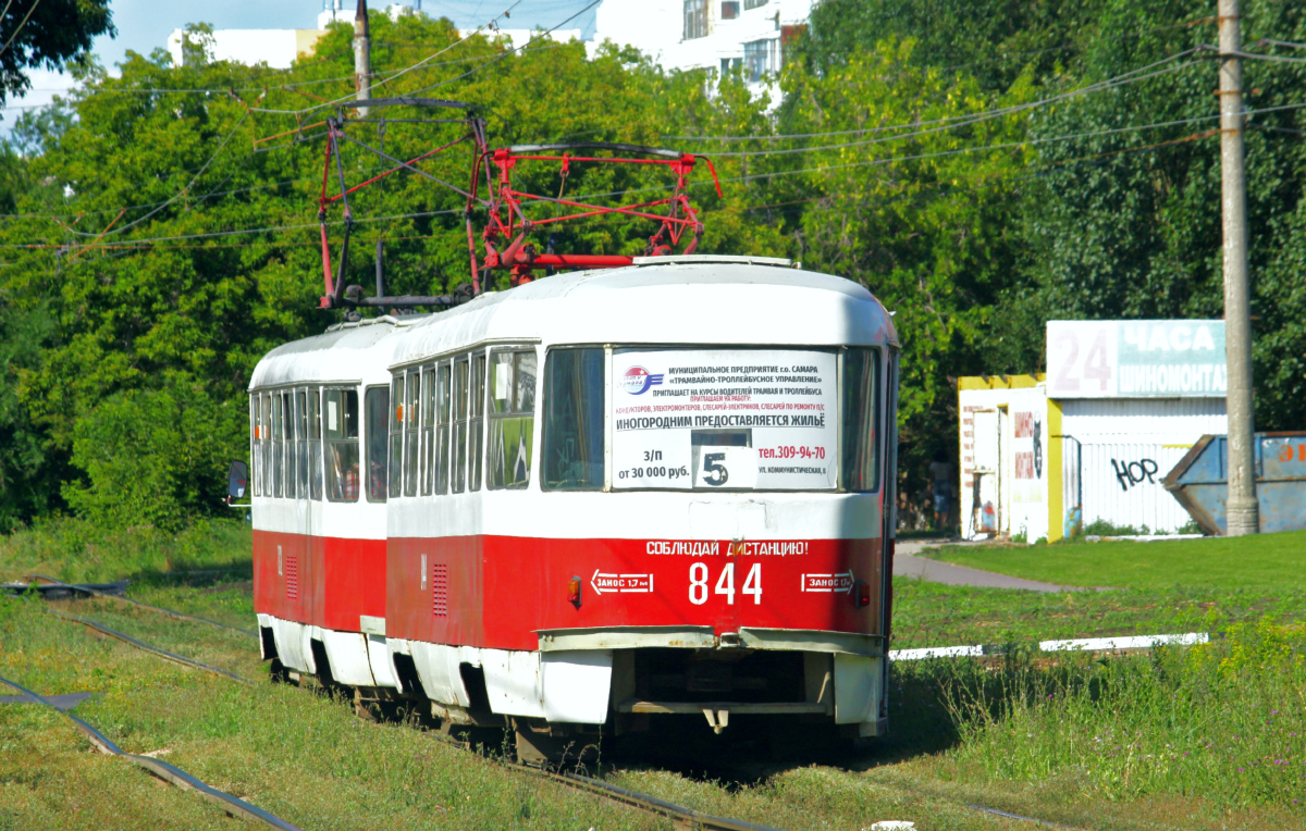 Samara, Tatra T3SU # 844 Samara, Tatra T3SU # 844