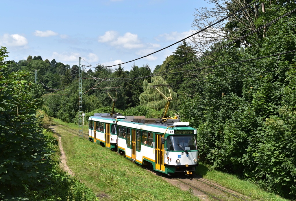 Liberec ― Jablonec nad Nisou, Tatra T3R.PLF № 47; Liberec ― Jablonec nad Nisou — Last weeks of metre-gauge, 2021