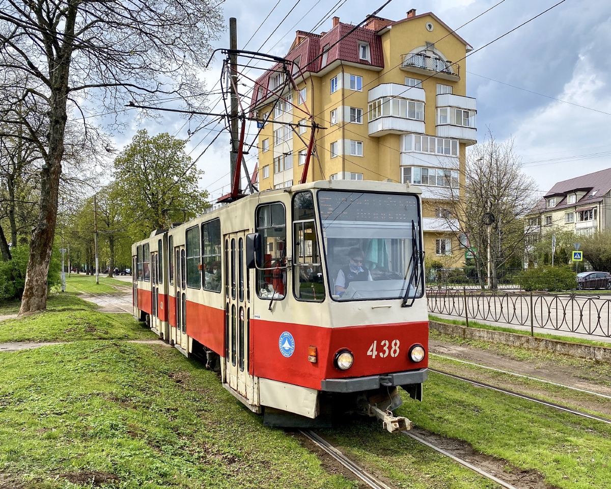 Калининград, Tatra KT4SU № 438