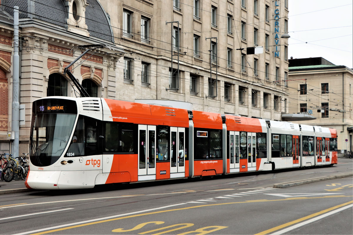 Женева, Stadler Tango ZR № 1834