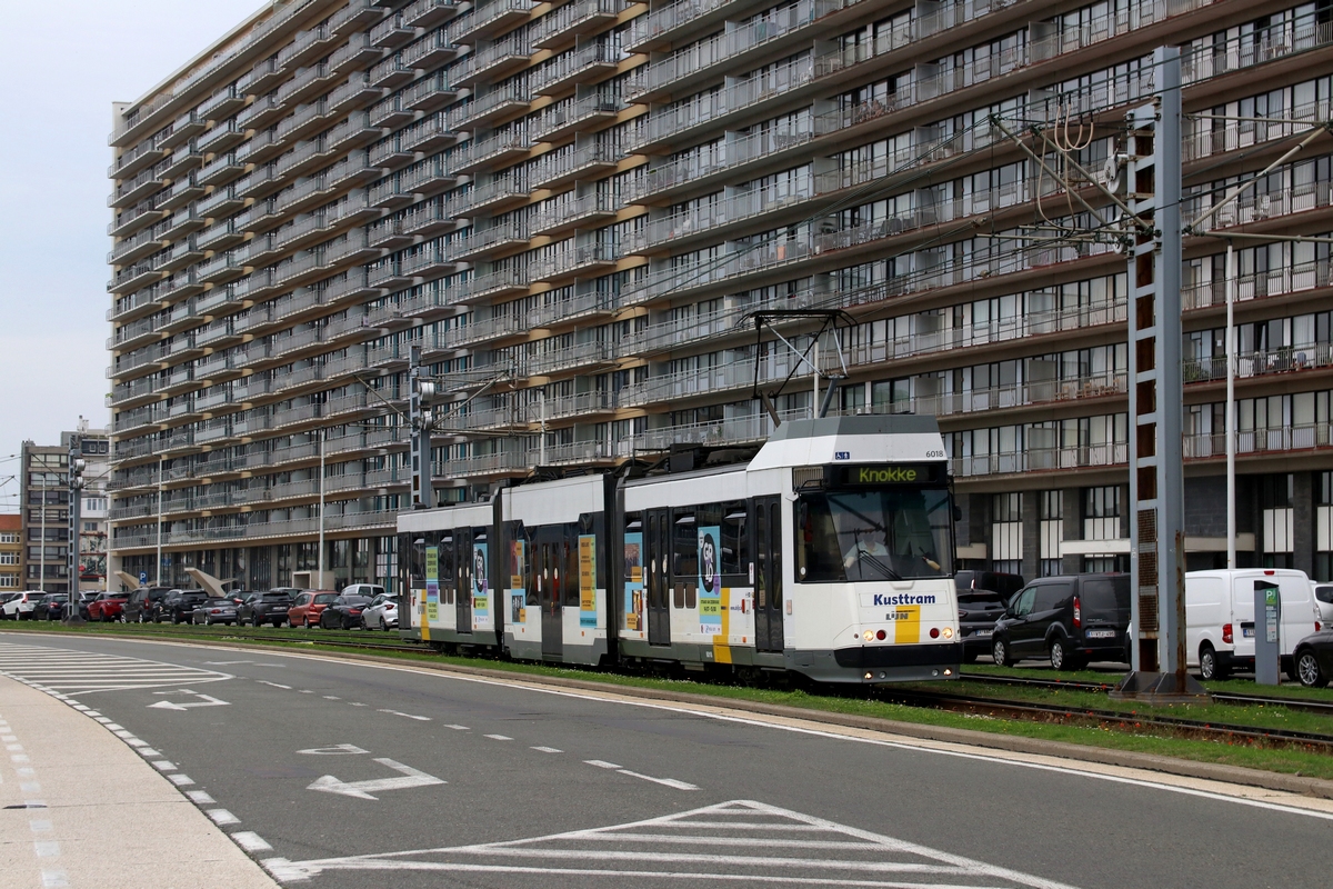 Береговой трамвай, BN/ACEC type 6000 8-axle № 6018
