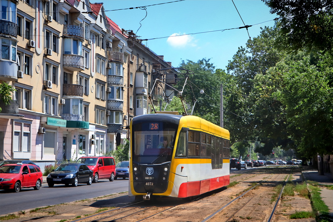 Одесса, T3 КВП Од «Одиссей» № 4072