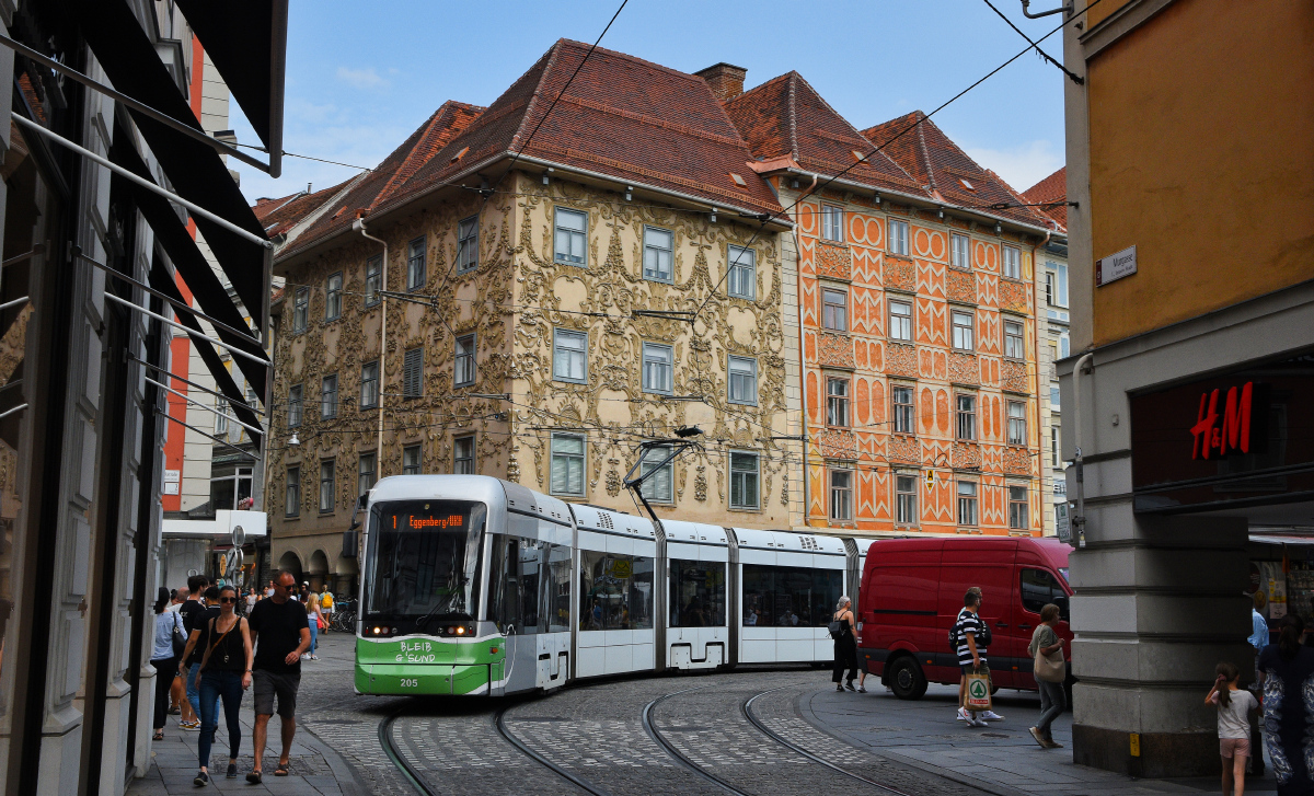 Грац, Stadler Variobahn № 205